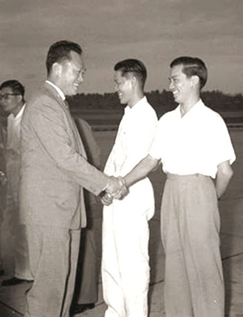 李光耀和林清祥